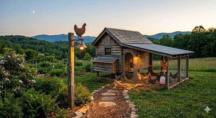 How to Choose Safe and Effective Ambient Night Lighting for Your Coop Area