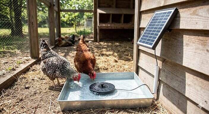 How to Fix Dehydration and Drop in Egg Production During Summer Heatwaves