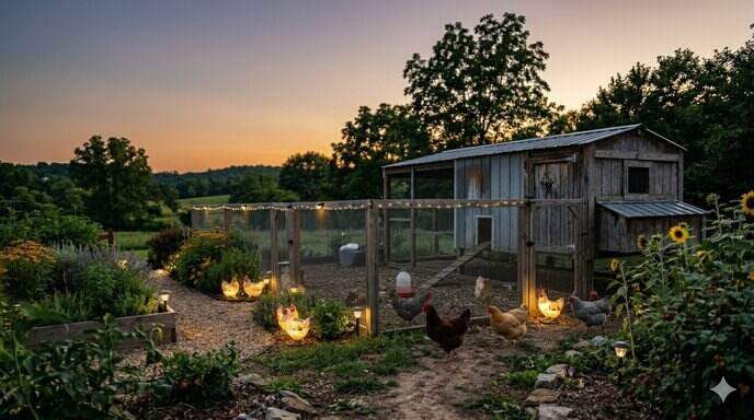 Landscape Lighting Ideas That Will Not Disturb Your Sleeping Flock