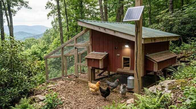Why COB Lighting is the Safest Choice for Your Metal Hen House