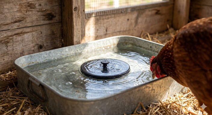 How to Stop Stagnant Water and Mosquitoes in Your Chicken Coop