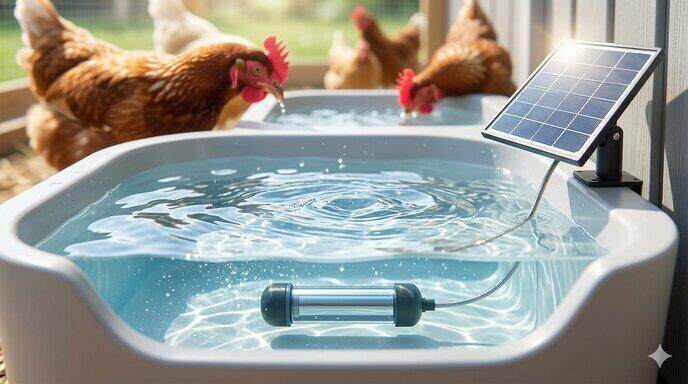 How to Eliminate Waterborne Pathogens and Bacteria in Poultry Drinking Basins